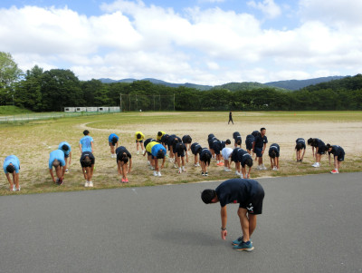 陸上_ストレッチ