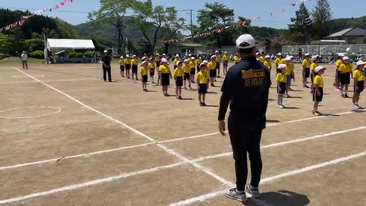 令和６年度みなみっ子運動会　～閉会式退場～